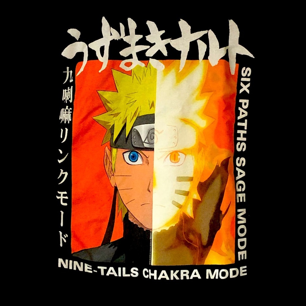 Naruto T-shirt 2X (unisex)